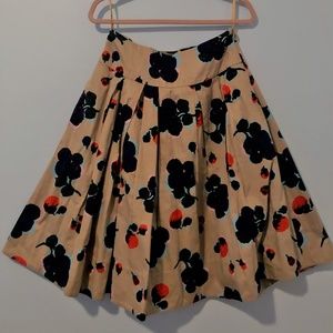 Anthropologie Odille Circle Skirt w/ Pockets